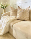 Gold Stripe Jacquard Pillow Case