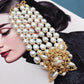 Modern Baroque Pearl Style Necklace / Ruchi