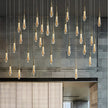 Crystal Raindrop Modern LED Pendant Light / Ruchi