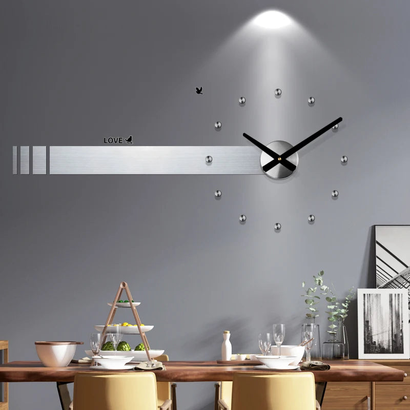 Long Bar Wall Clock