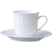46 Pieces White Ceramic Dinnerware Set For 6 / Ruchi