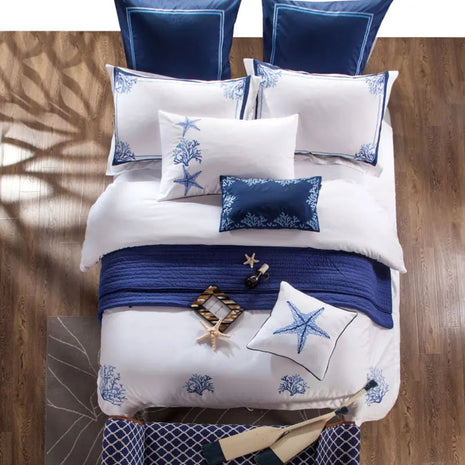 High-End Cotton Fitted Bed Sheet Set / Ruchi