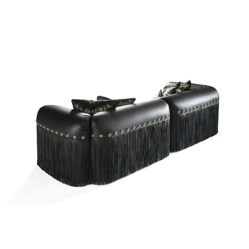 Italian Style Leather Sofa