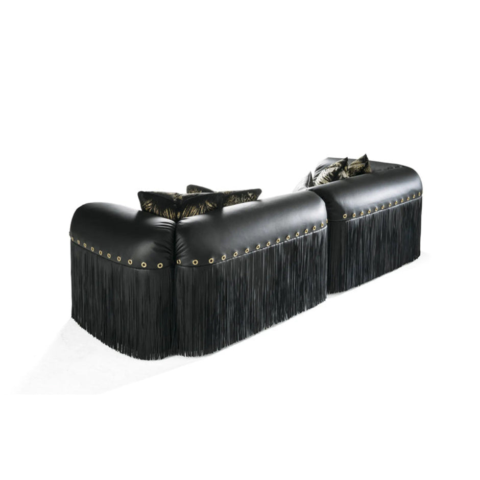 Italian Style Leather Sofa