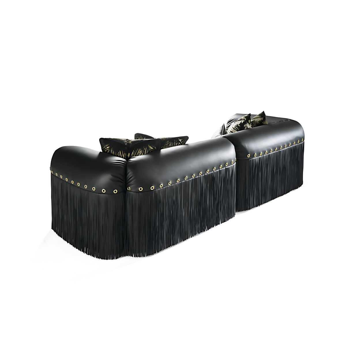 Italian Style Leather Sofa / Ruchi