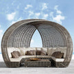 Modern Rattan Patio Sofa / Ruchi