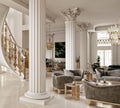 Luxury Velvet Living Room Sofa Set / Ruchi