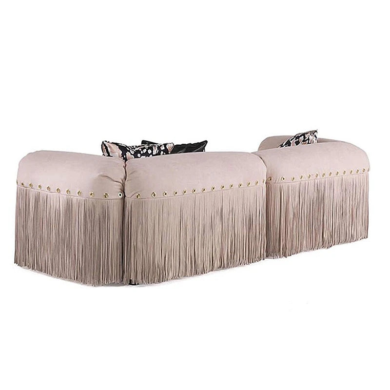 Italian Style Leather Sofa / Ruchi