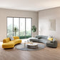 Modular Sectional Sofa With Fabric Upholstery / Ruchi