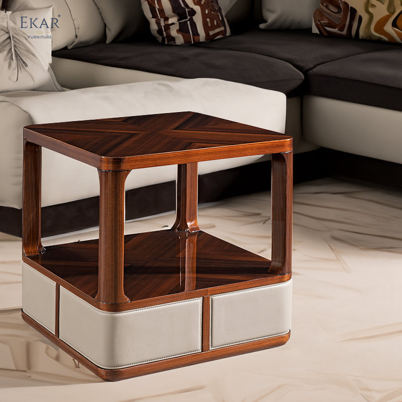 Cube-Shaped Accent Table / Ruchi