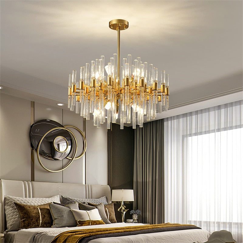 Contemporary Glorious LED Crystal Chandelier / Ruchi