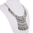 Antique Boho Leaf Style Necklace / Ruchi