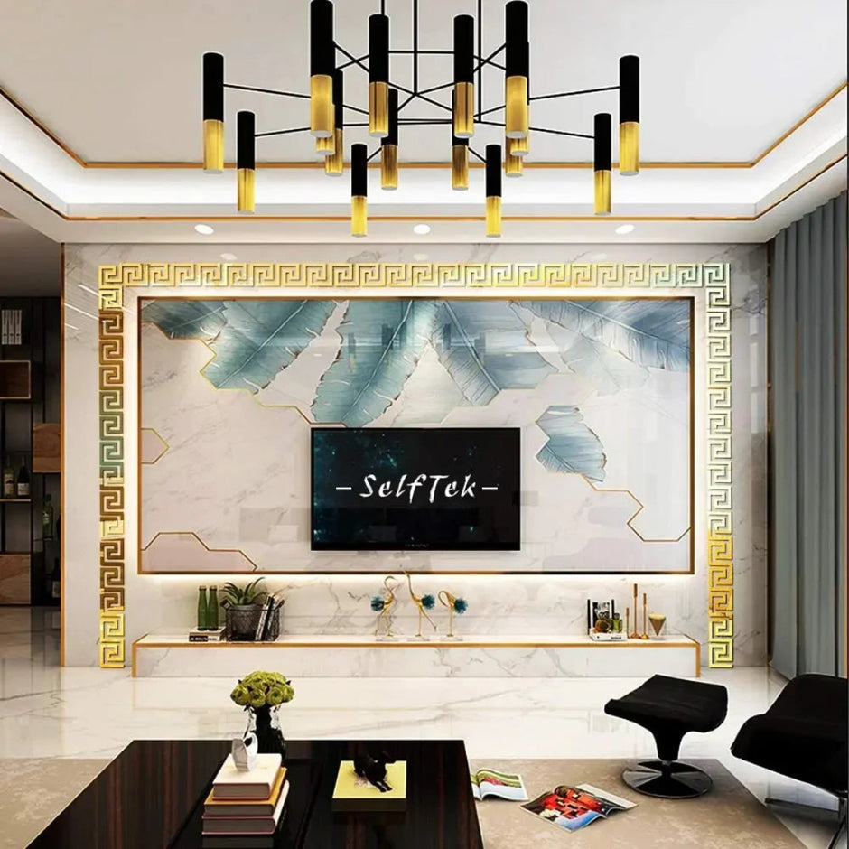 Reflective Acrylic Mirror Wall Sticker For Home