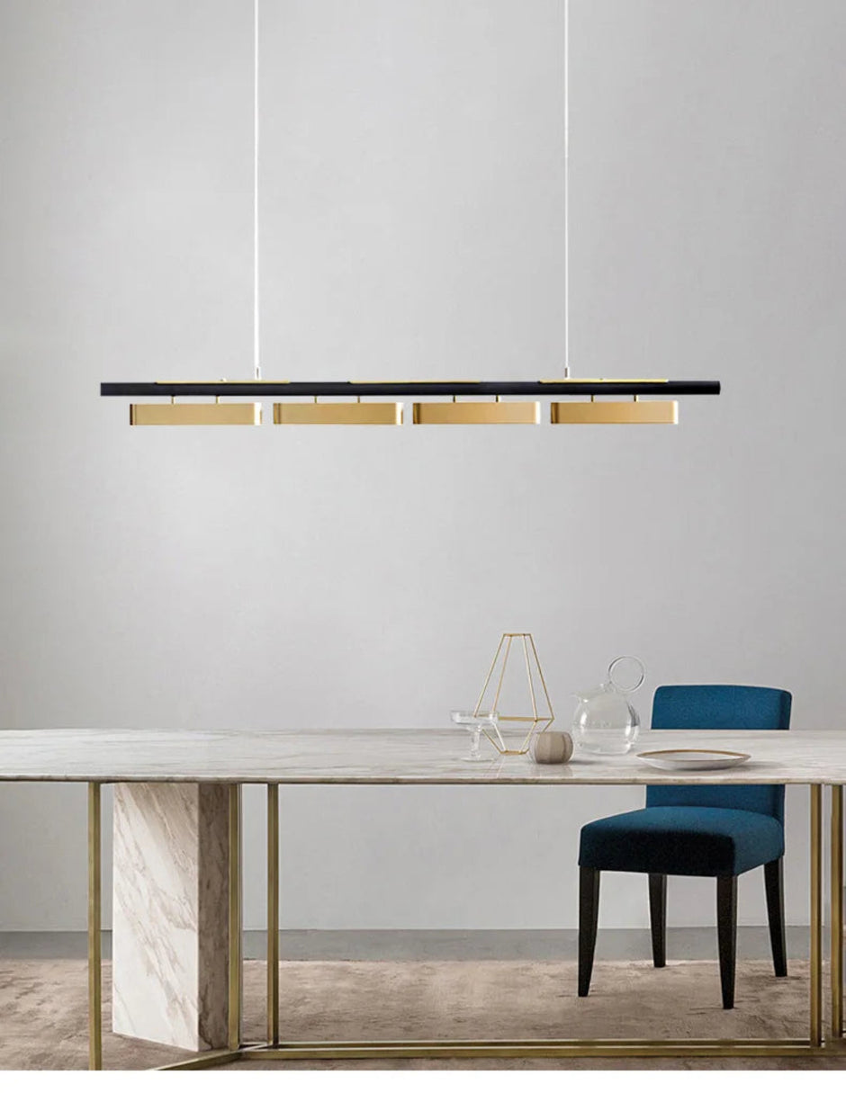4 Heads LED Modern Pendant Light