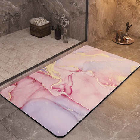 Lavish Anti-Slip Super Absorbent Bathroom Rug