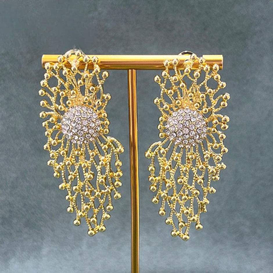 4 Piece Modern Metal Jewelry Set / Ruchi