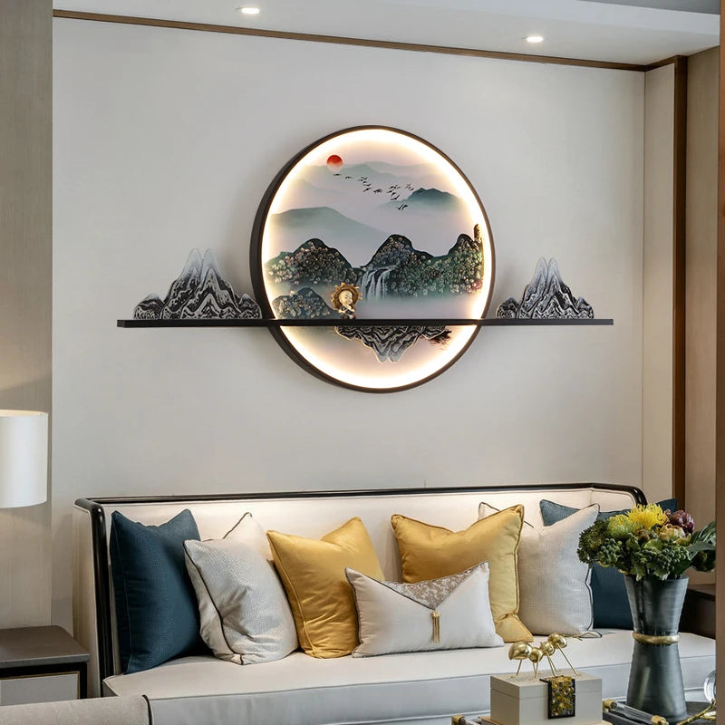 Mountain Valley LED Mural Wall Lamp / Ruchi
