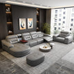 Comfy Electric Reclining Leather Sofa / Ruchi