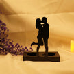 Romantic Couple Decorative Metal Candle Holder / Ruchi