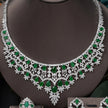 Women's Metallic Earring And Necklace Set / Ruchi