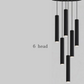 Black Modern LED Pendant Lighting / Ruchi