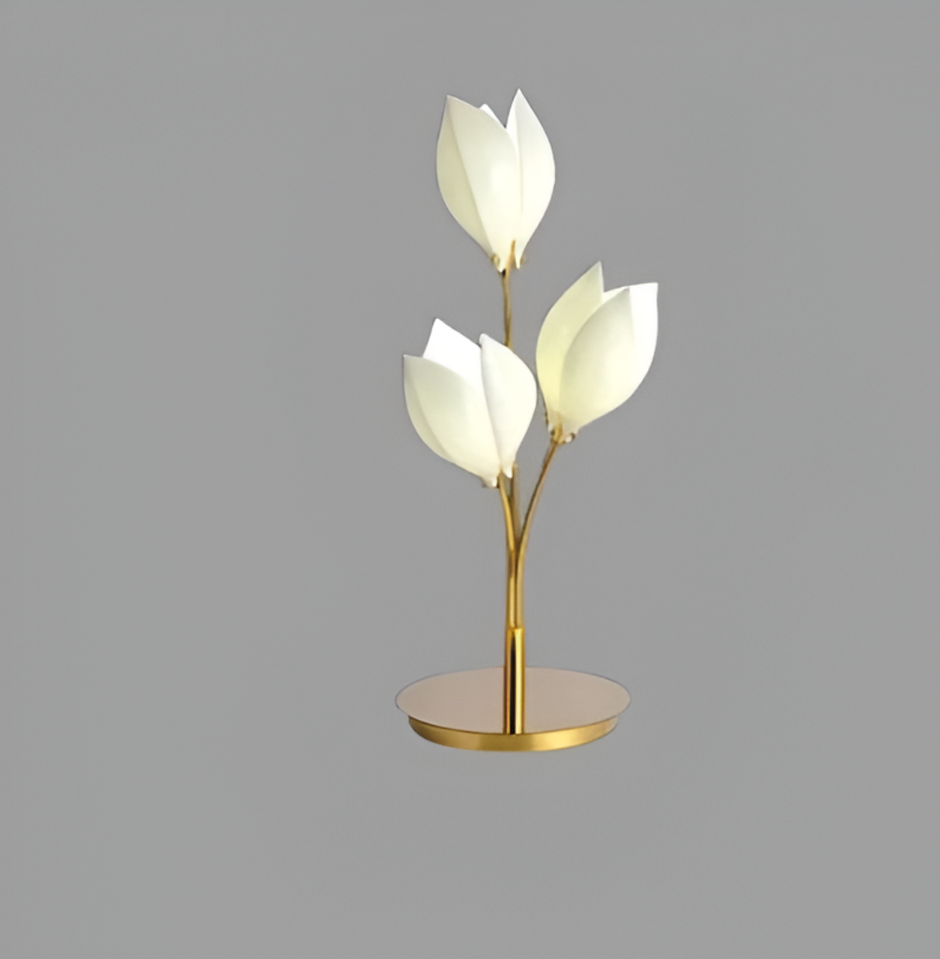 Flower Design LED Table Lamp For Bedroom