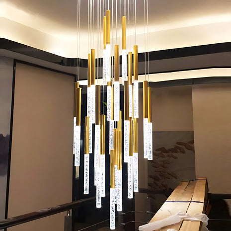 Large LED Multi Light Pendant Chandelier / Ruchi