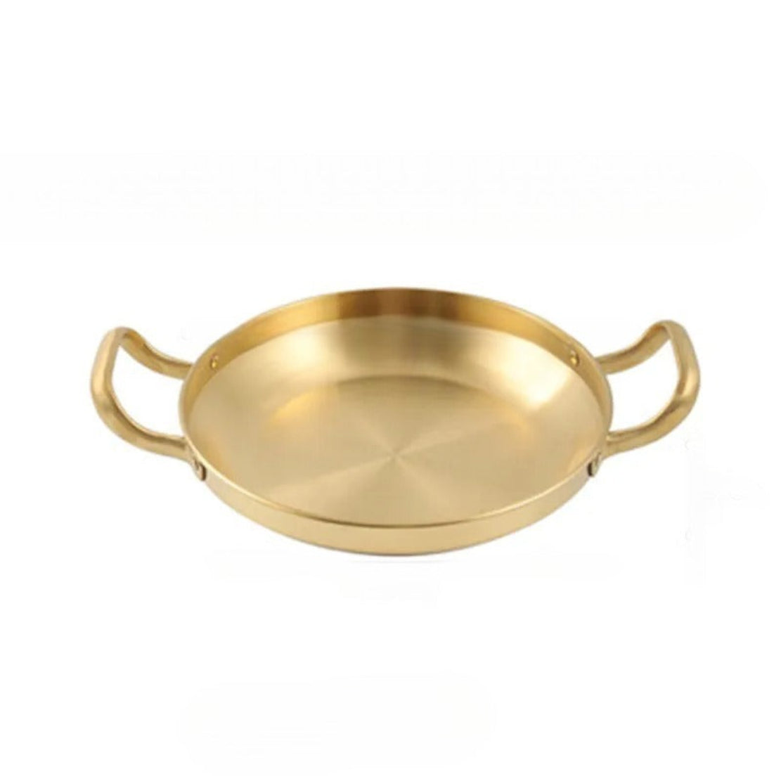 Non Stick Brass Cooking Pan With Handles / Ruchi