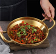 Non Stick Brass Cooking Pan With Handles / Ruchi