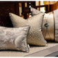 Chic Elegance Polyester Jacquard Square Embroidered Pillow Case / Ruchi