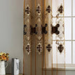 Embroidery Tulle Window Curtain For Living Room / Ruchi