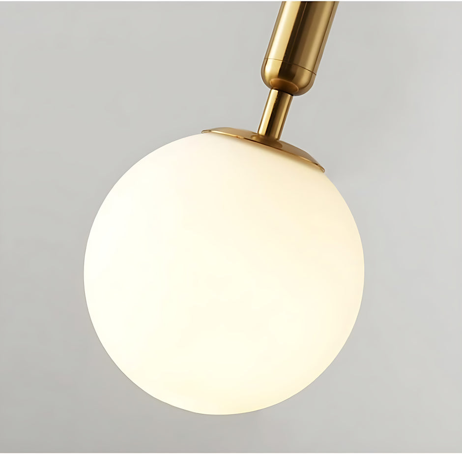 Round Glass Hanging Pendant Light / Ruchi