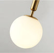 Round Glass Hanging Pendant Light / Ruchi