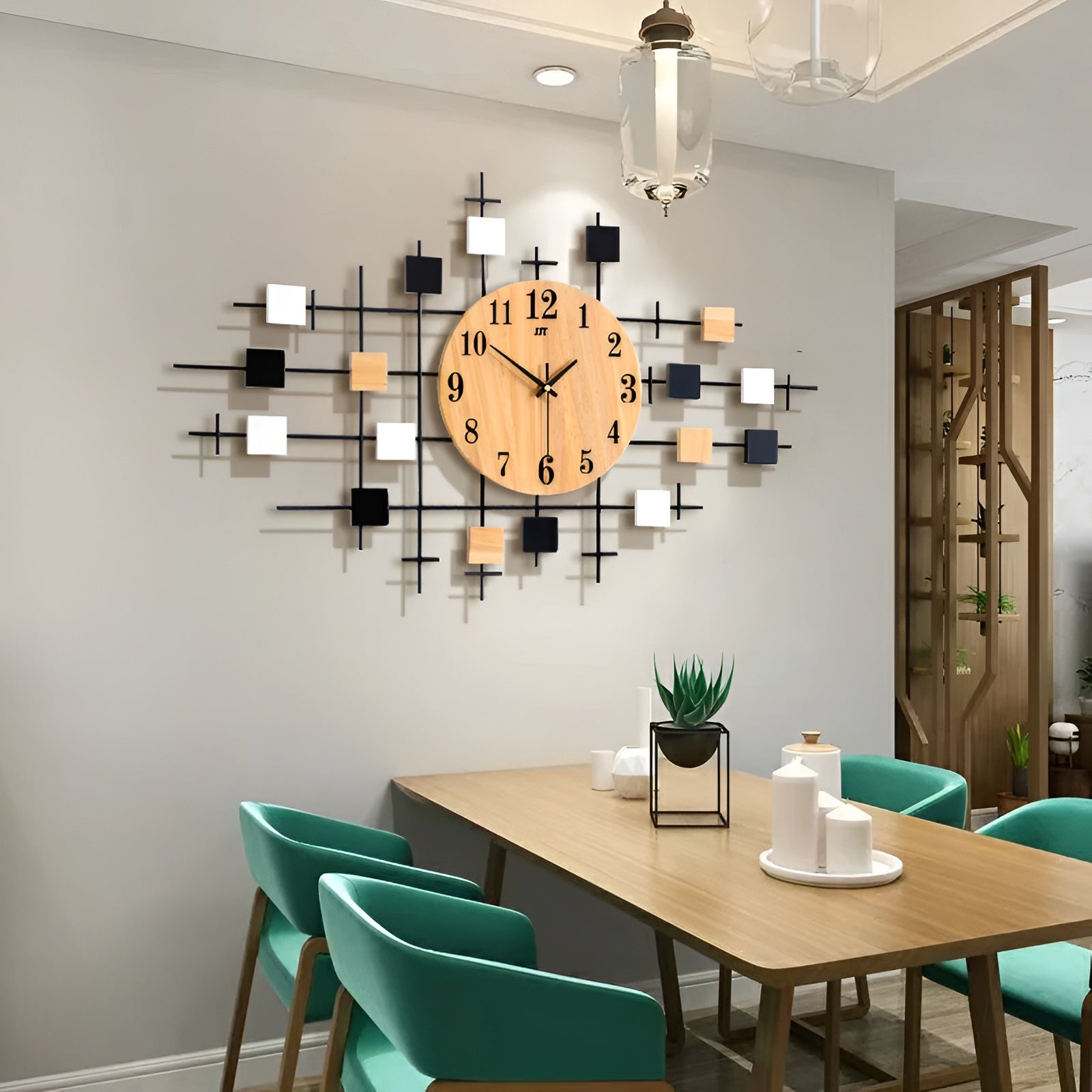 Minimalist Large Acrylic Wall Clock / Ruchi