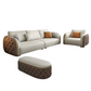 Modern Luxury Chesterfield Leather Sofa Set / Ruchi
