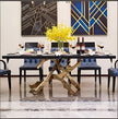 90-Inch Magnificent Marble Top Dining Table / Ruchi