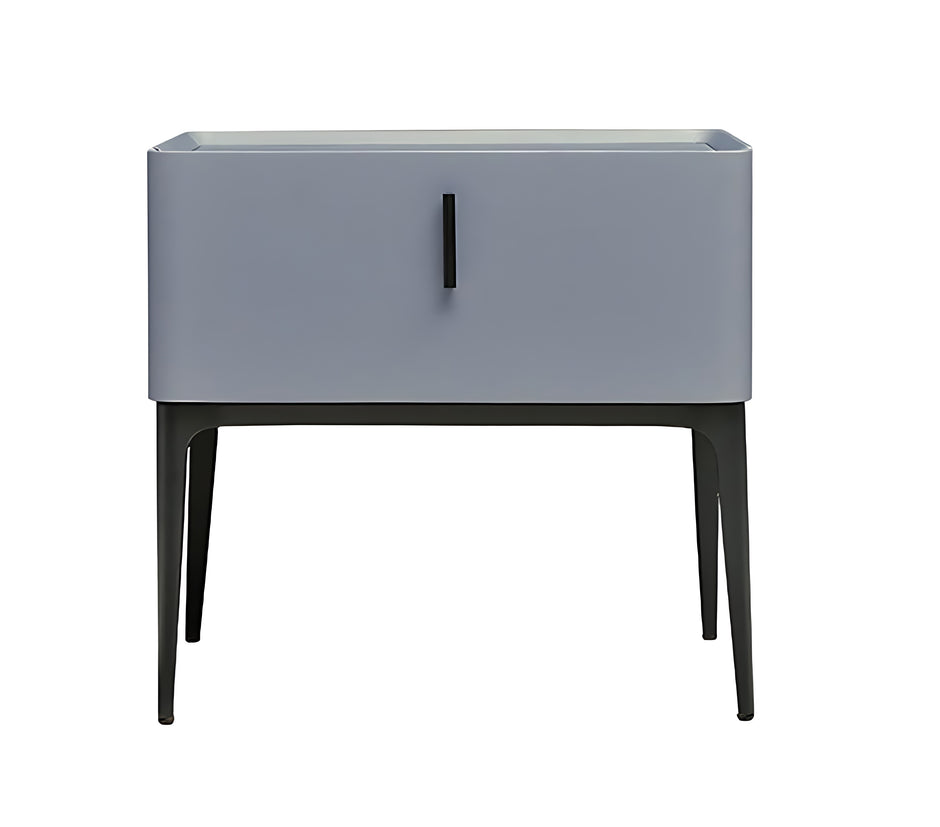 Modern Velvet Upholstered Round Bed / Ruchi
