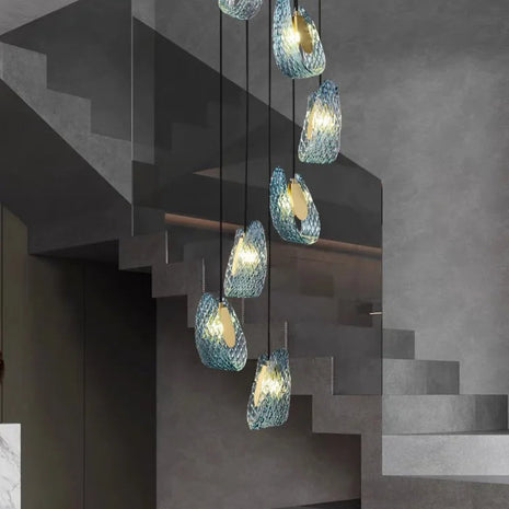 Modern LED Pendant Design Chandelier For Staircase / Ruchi