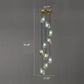 Modern LED Pendant Design Chandelier For Staircase / Ruchi