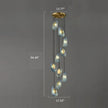 Modern LED Pendant Design Chandelier For Staircase / Ruchi