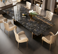 Rectangular Marble Modern Dining Table Set / Ruchi