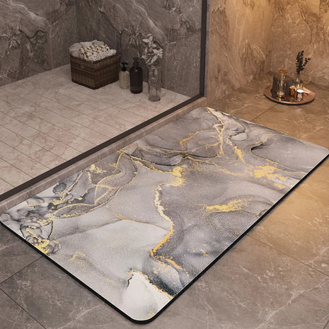 Lavish Anti-Slip Super Absorbent Bathroom Rug