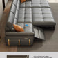 Leather Recliner Sectional Sofa Bed / Ruchi