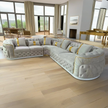 Classy High End Velvet Fabric Sectional Sofa / Ruchi