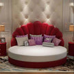 Luxury Velvet Round Bed