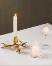Nature Butterfly Design Brass Candle Holder / Ruchi