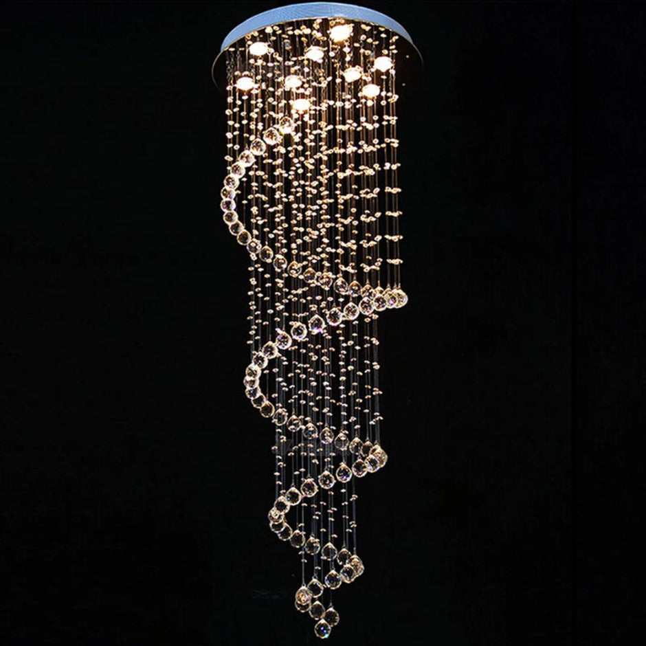 Remote Control LED Chandelier For Dining Room / Ruchi