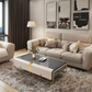 Wooden Coffee Table And TV Stand Set / Ruchi