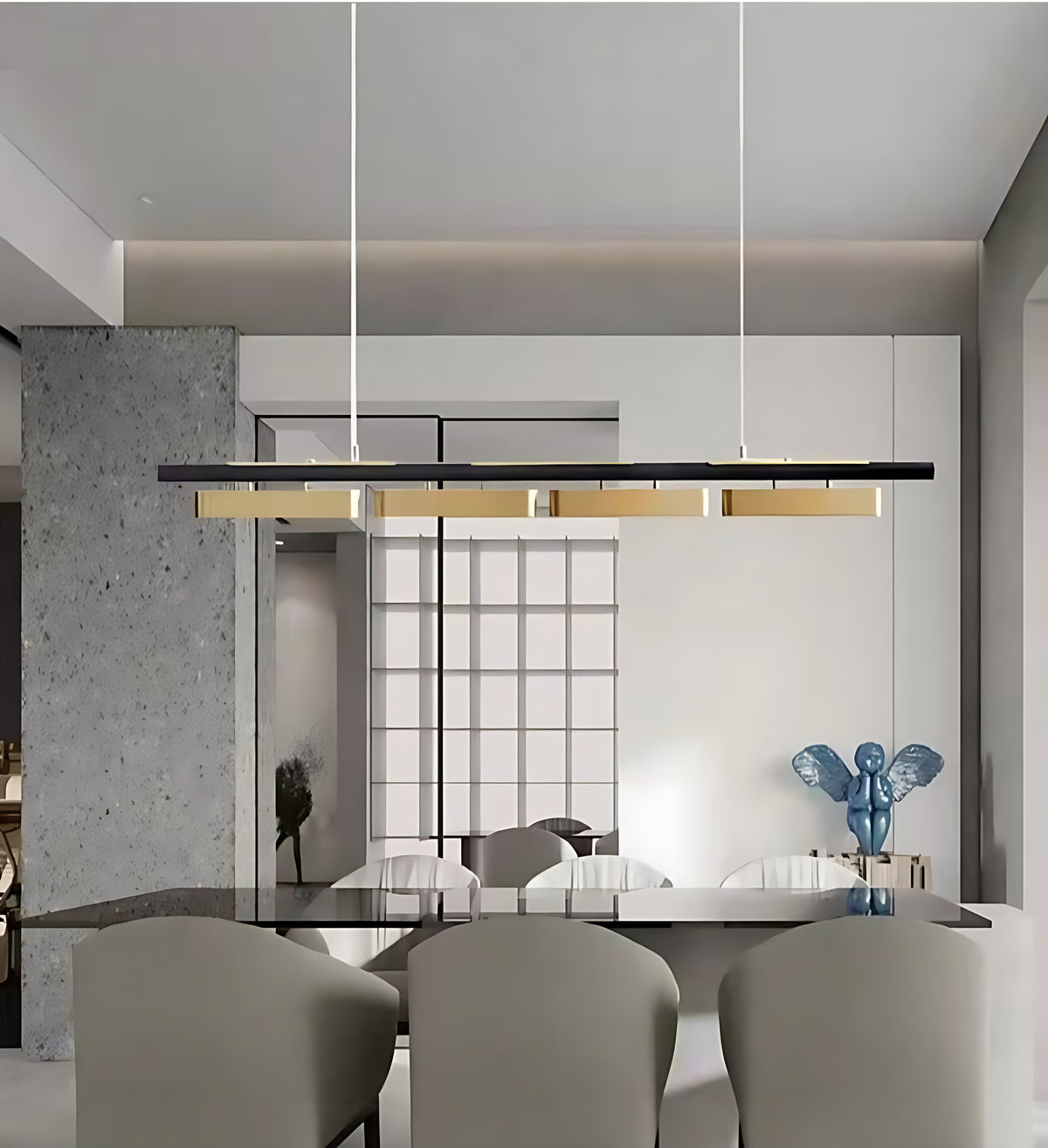 4 Heads LED Modern Pendant Light / Ruchi