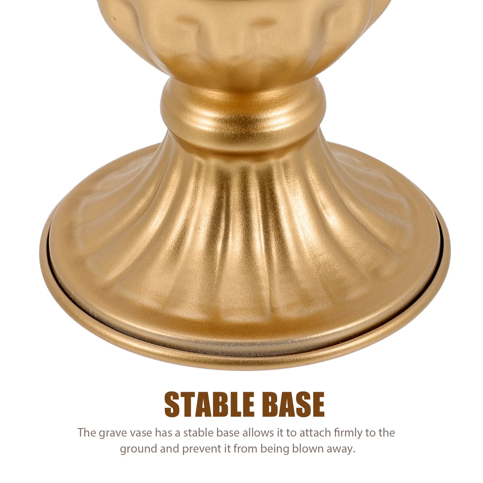 Metal Floor Vase Decor Set For Outdoor / Ruchi